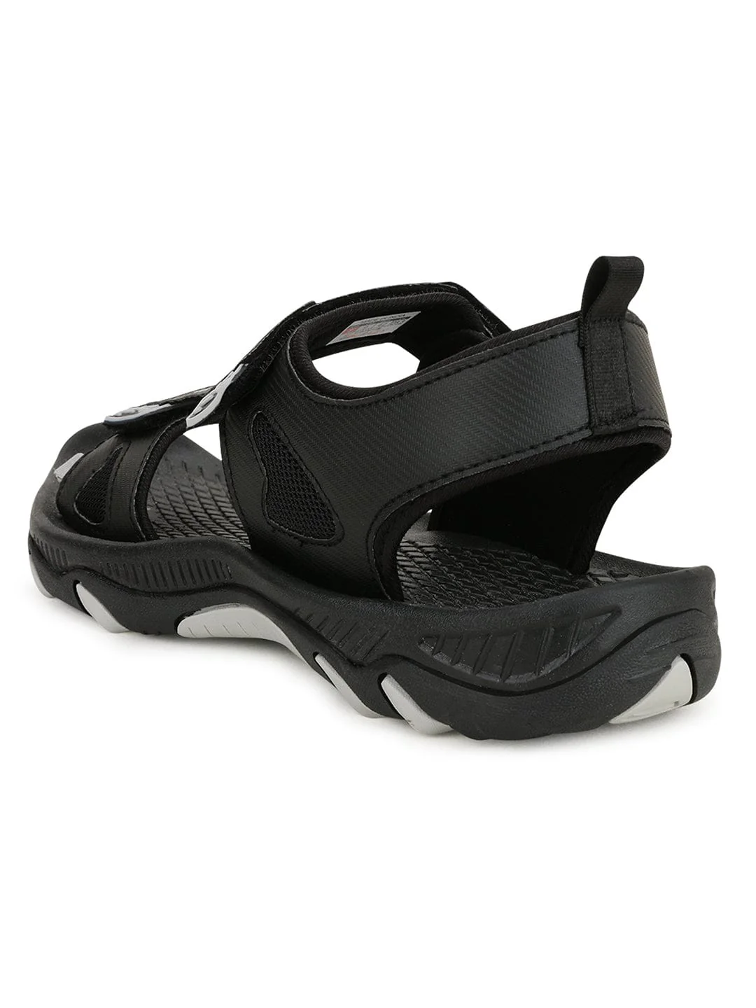 2GC-01 Black Men's Sports Sandals - Image 3