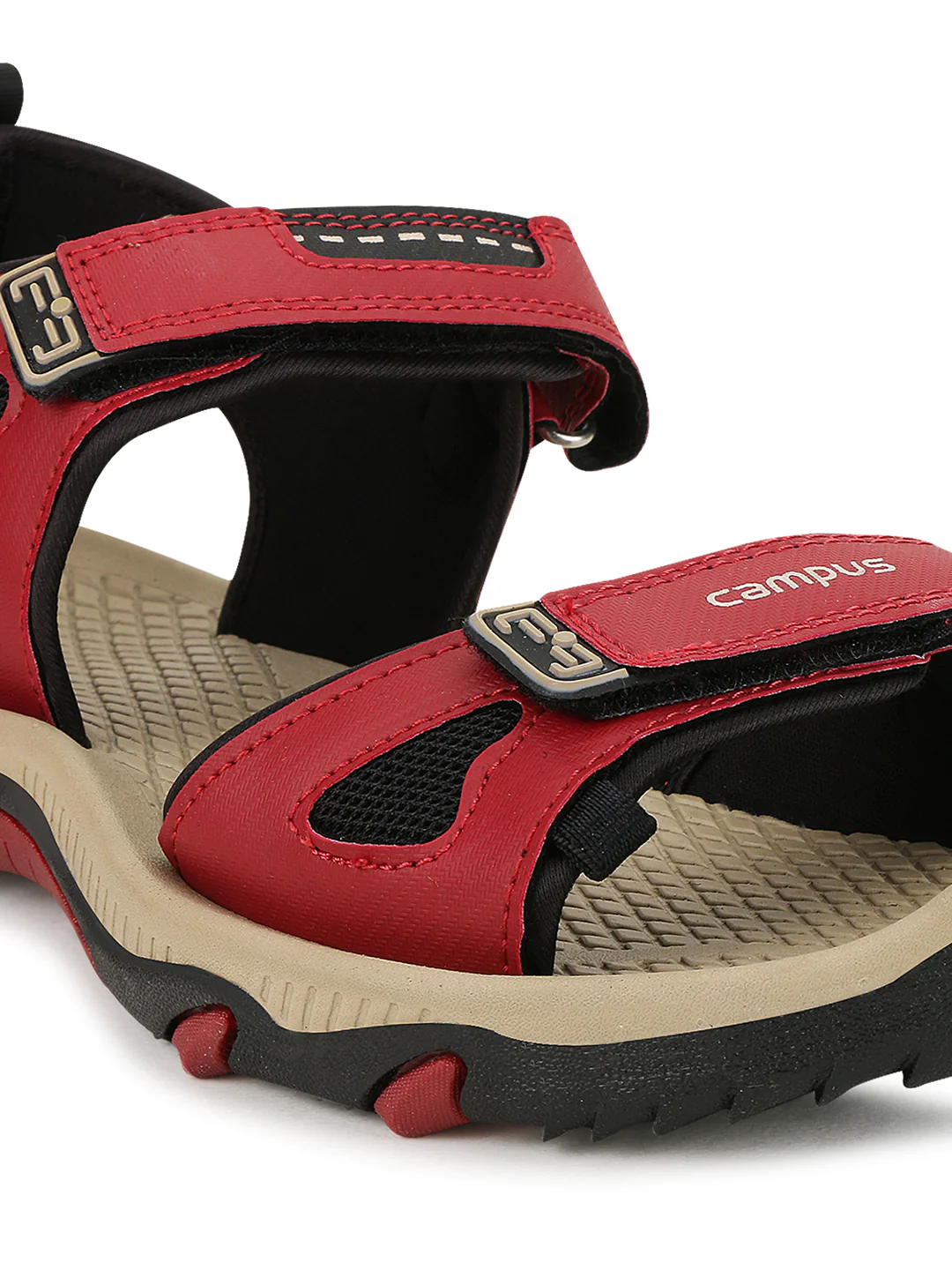 2GC-01 Red Men's Sports Sandals - Image 5