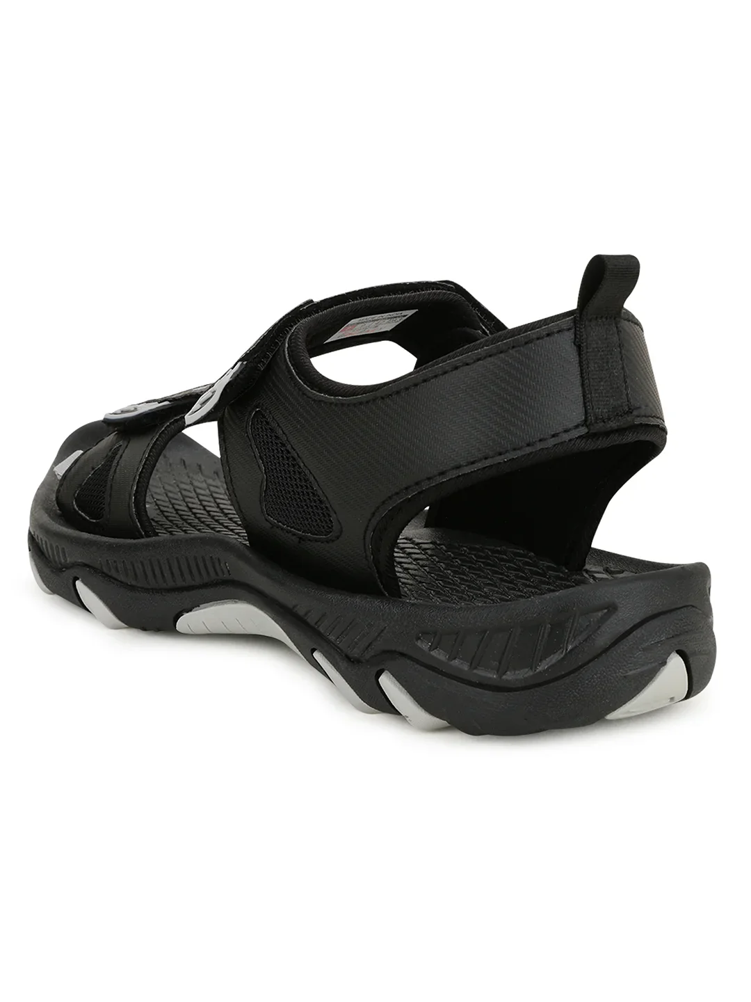 2GC-01A Black Men's Sandals - Image 3