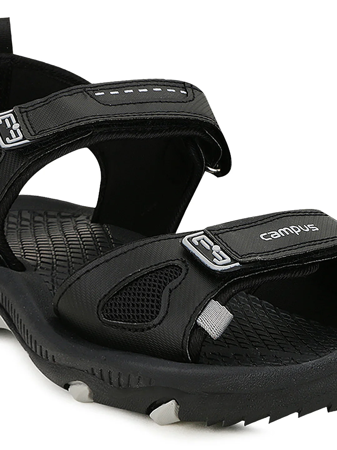 2GC-01A Black Men's Sandals - Image 5