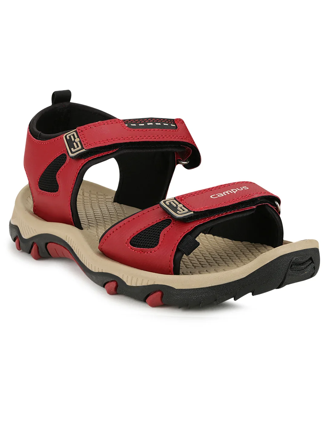 2GC-01A Red Men's Sandals - Image 2