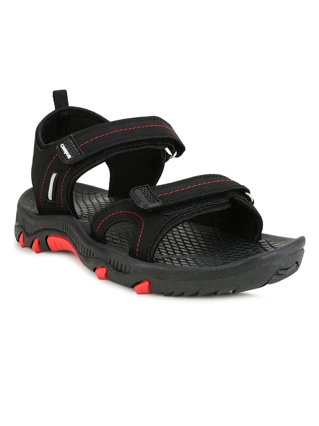 2GC-03 Black Men's Sports Sandals - Image 2