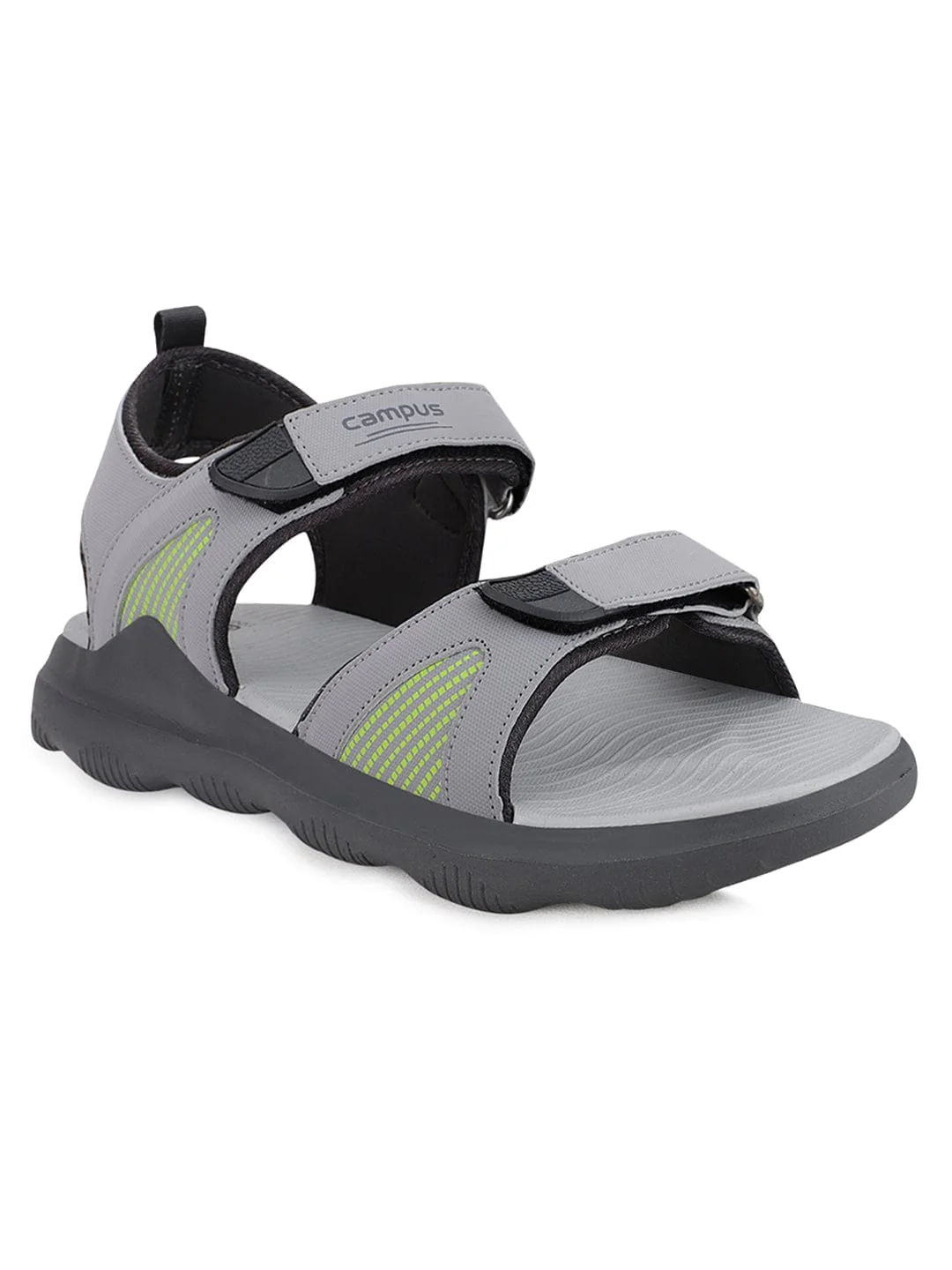 2GC-06 Grey Men's Sports Sandals - Image 2