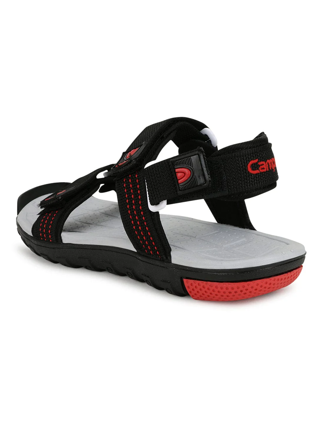 2GC-07 Black Men's Sports Sandals - Image 3