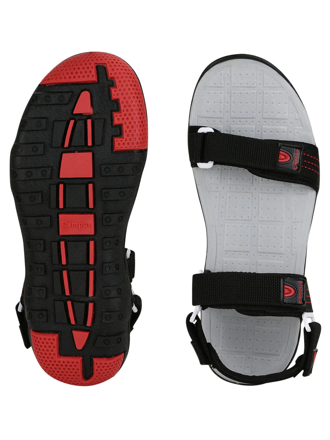 2GC-07 Black Men's Sports Sandals - Image 4