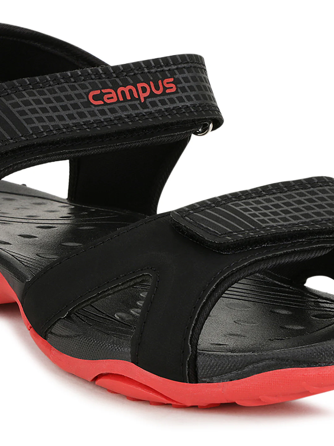 2GC-12 Black Men's Sports Sandals - Image 4