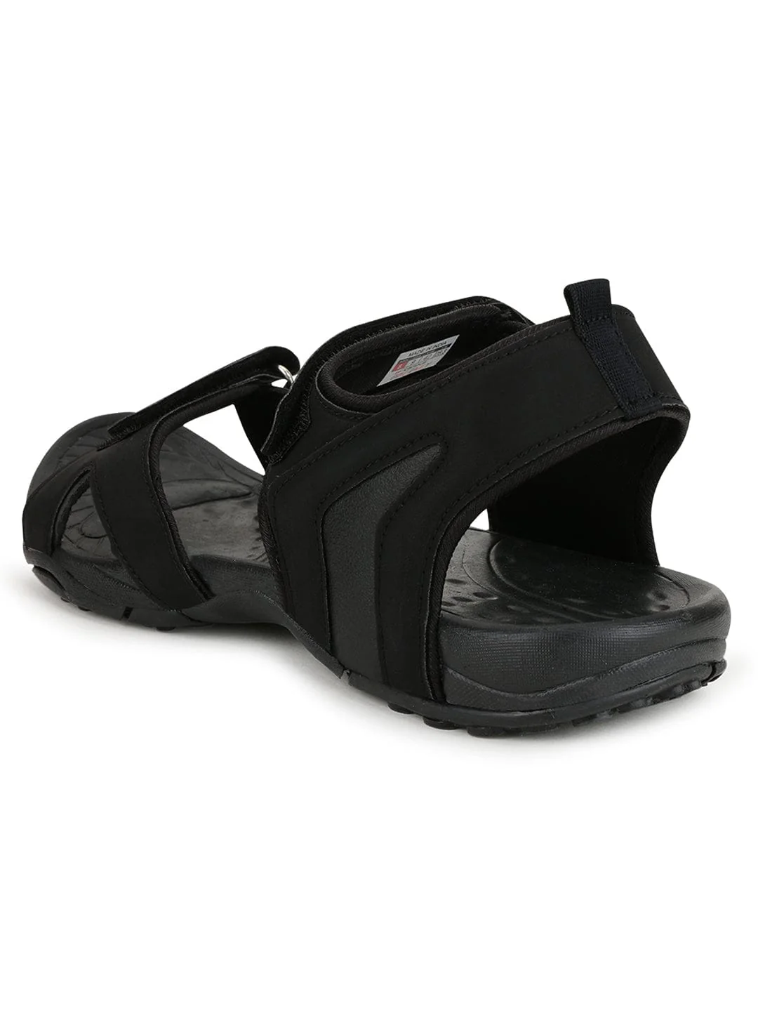 2GC-12 Black Men's Sports Sandals - Image 3