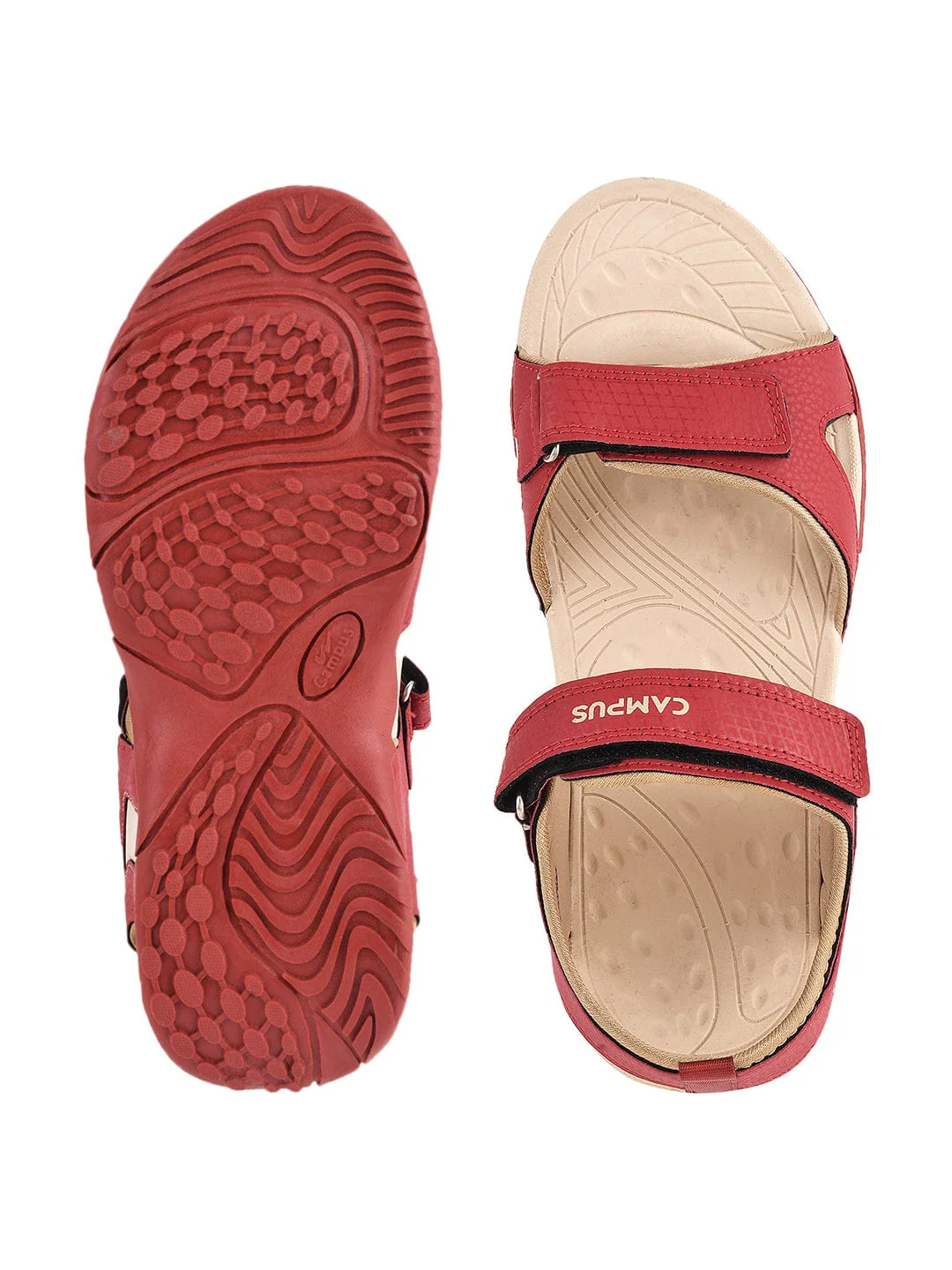 2GC-12 Red Men's Sandals - Image 4