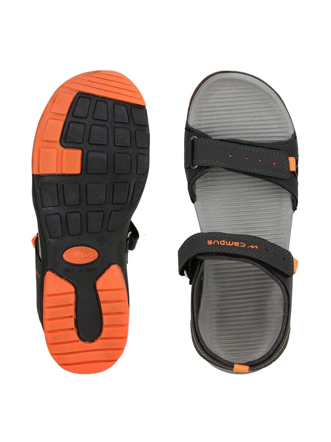 2GC-16 Grey Men's Sports Sandals - Image 4