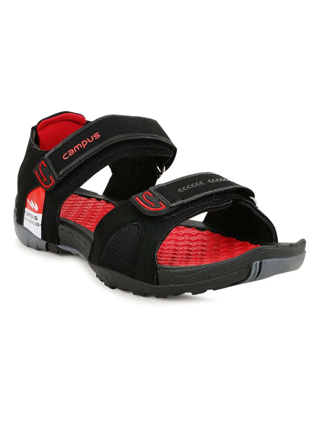 2GC-18 Black Men's Sports Sandals - Image 2