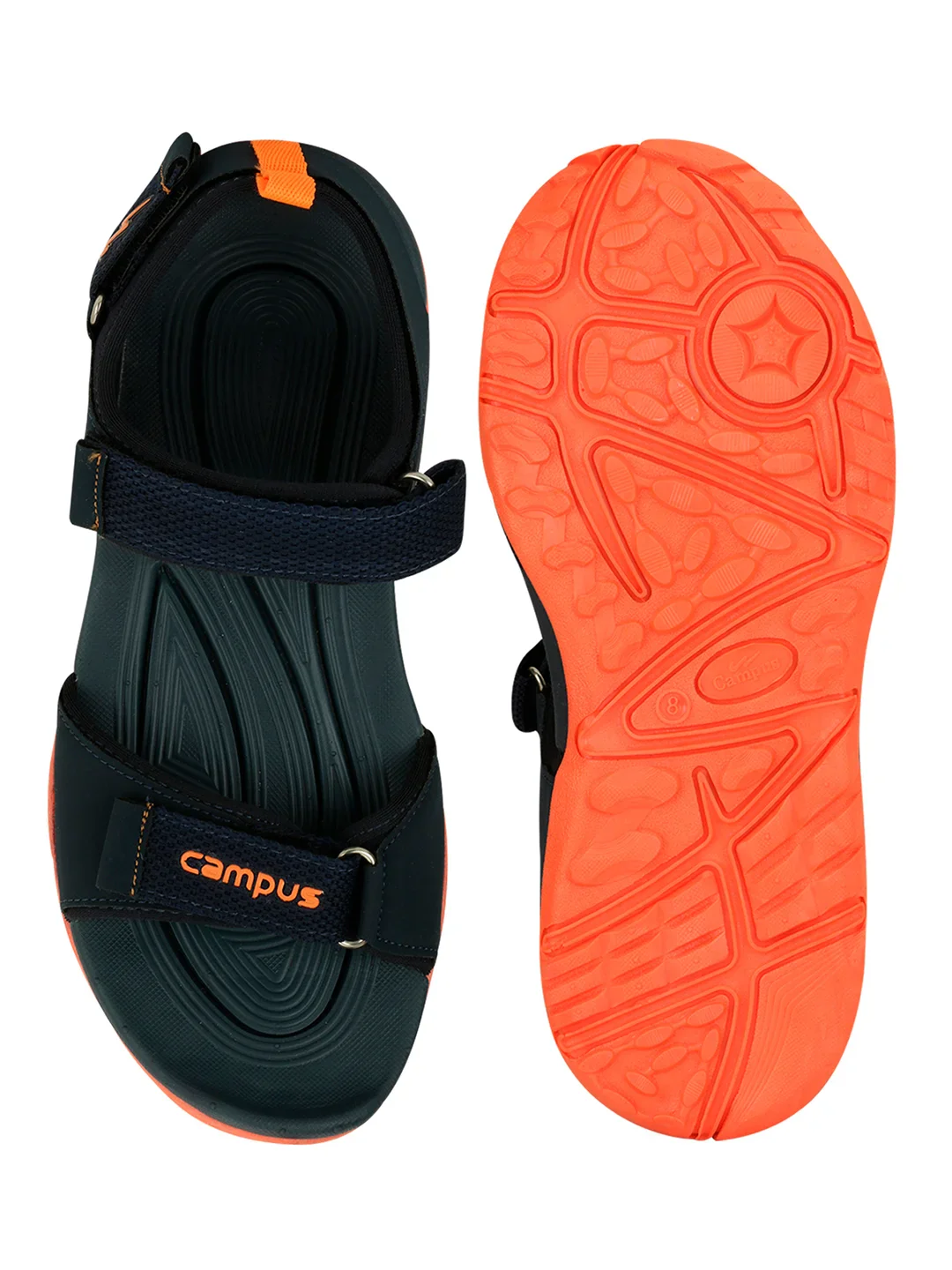 3K-570B Navy Men's Sandals - Image 3