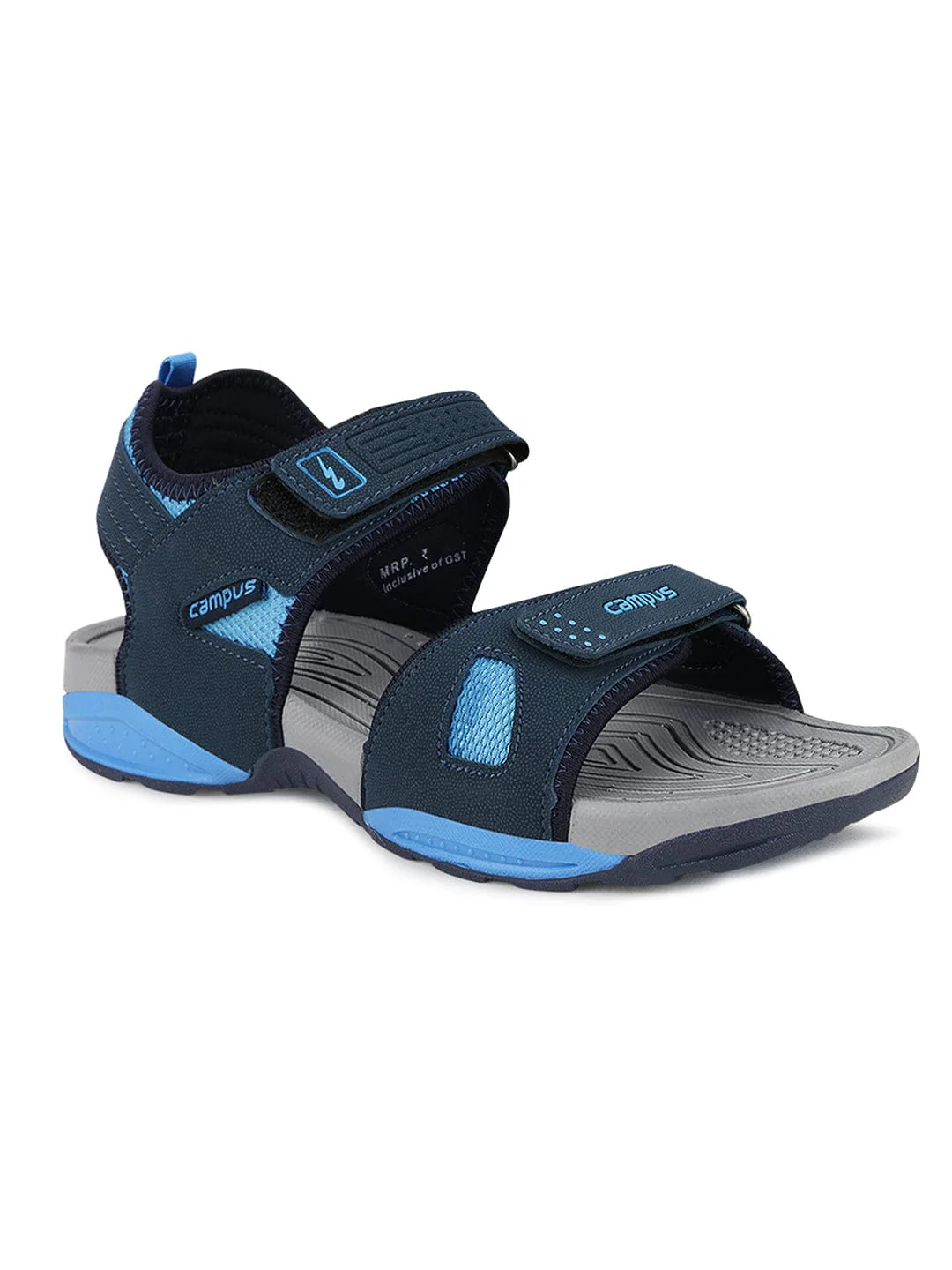3K-905 Blue Men's Sports Sandals - Image 2