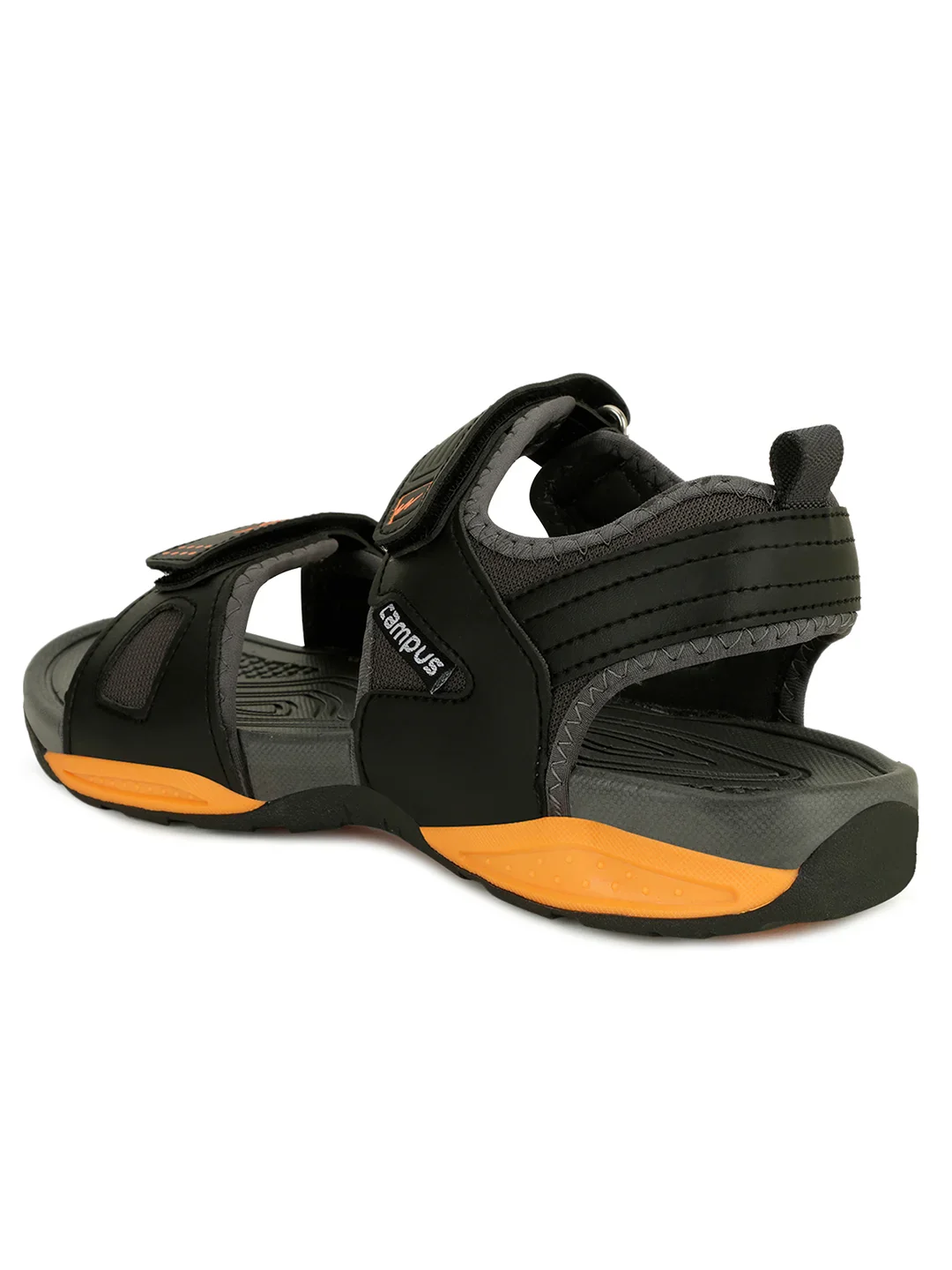 3K-905A Black Men's Sandals - Image 3
