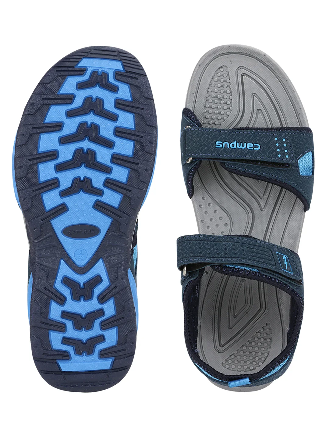 3K-905A Blue Men's Sandals - Image 4