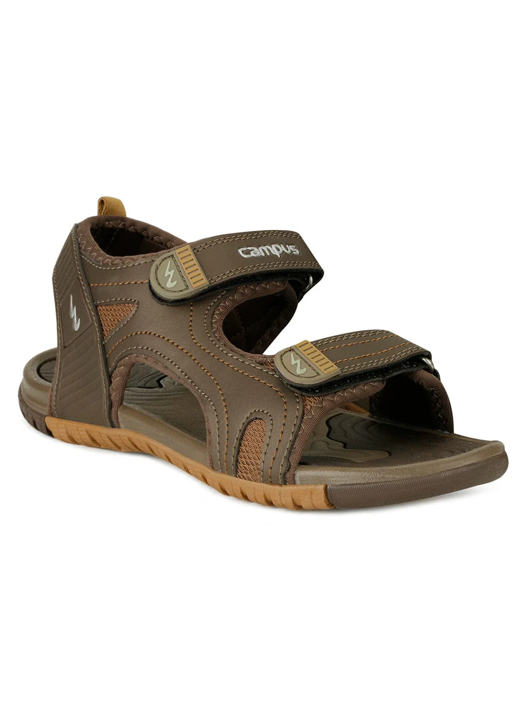 3K-908 Beige Men's Sports Sandals - Image 2