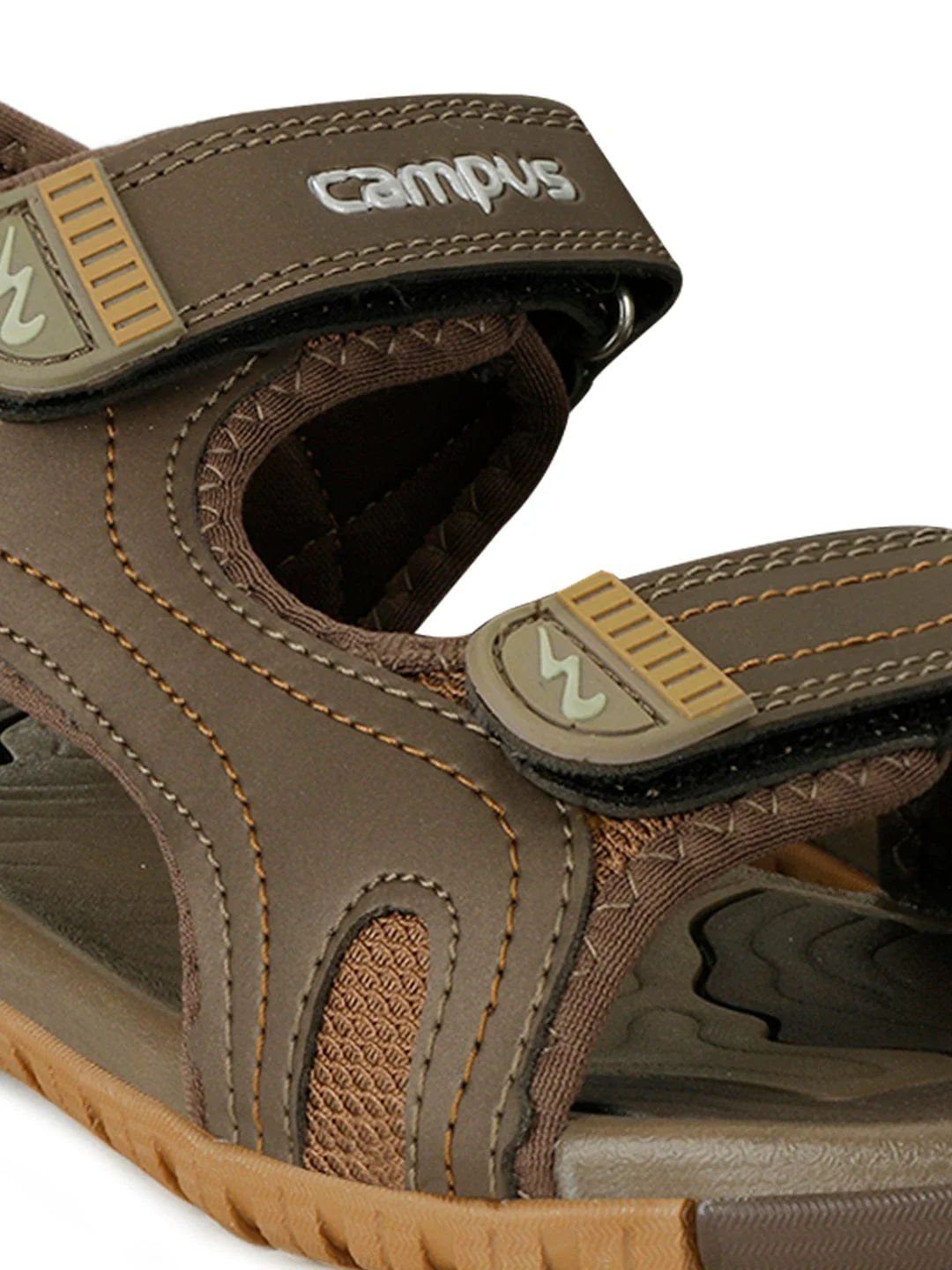 3K-908 Beige Men's Sports Sandals - Image 5