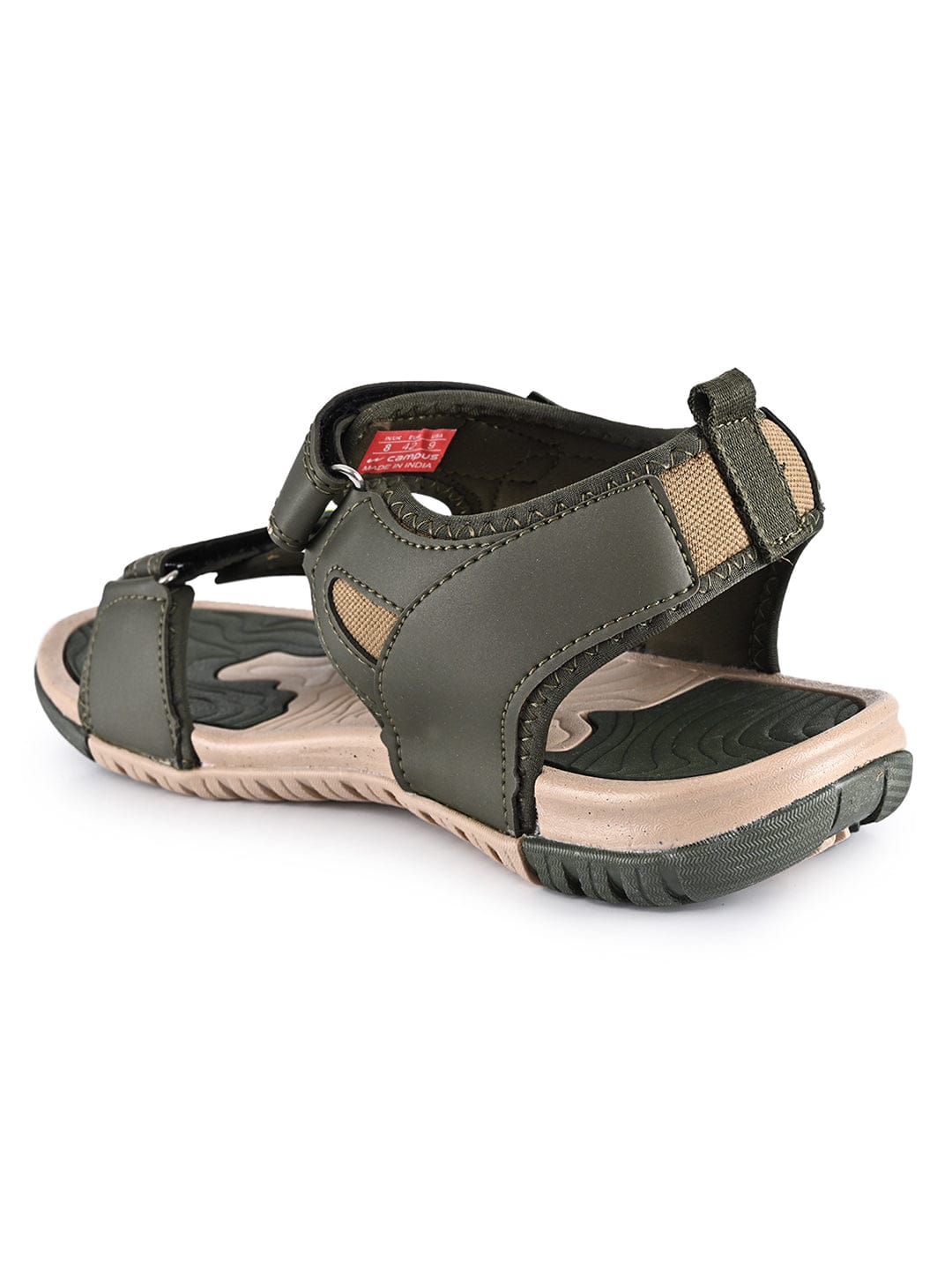 3K-908 Green Men's Sports Sandals - Image 3