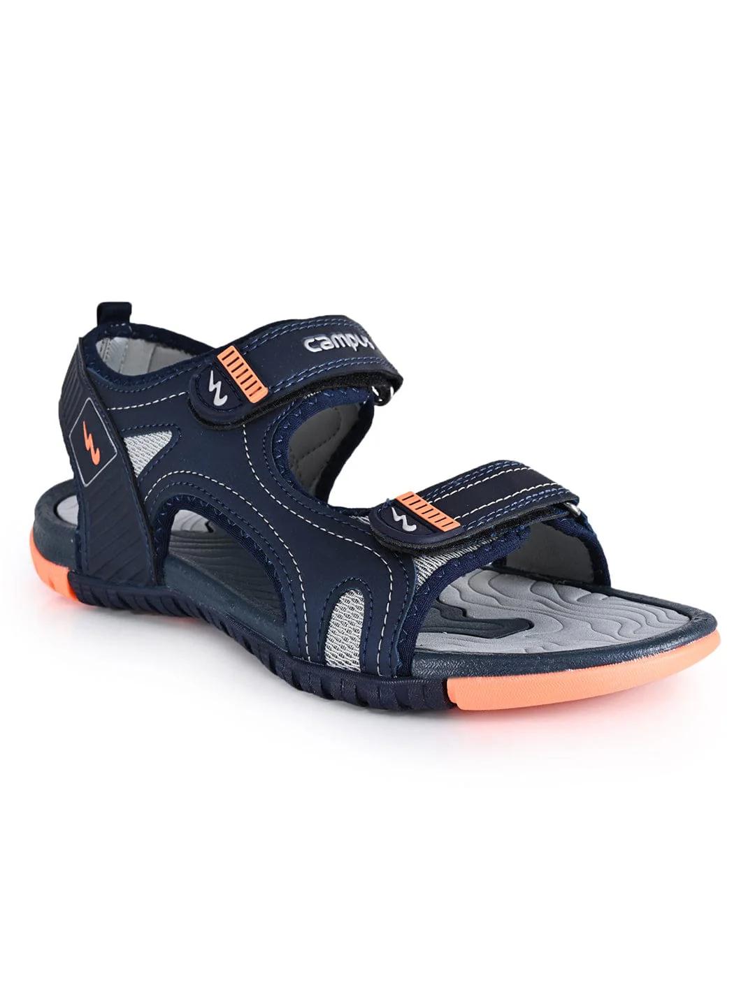 3K-908 Blue Men's Sandals - Image 2