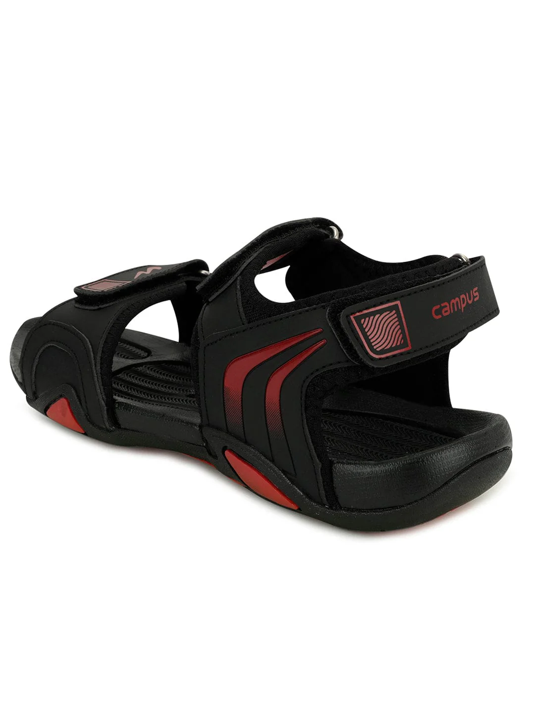 3K-911 Black Men's Sports Sandals - Image 3