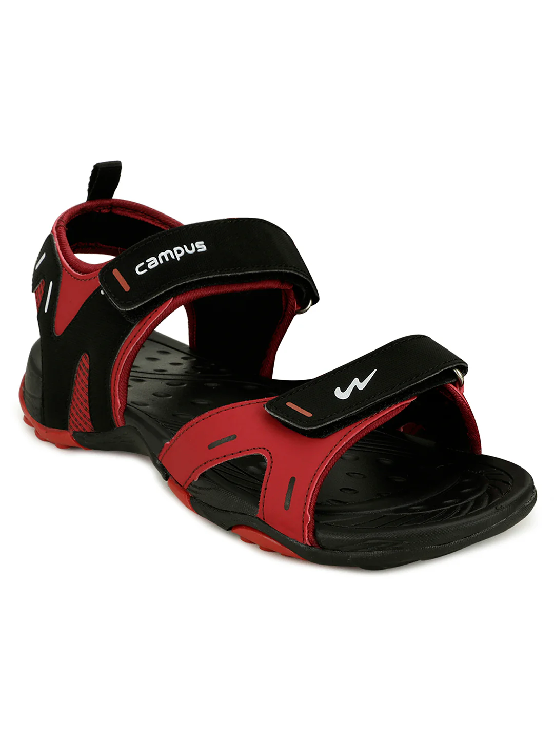 3K-SD-053A Red Men's Sandals - Image 2