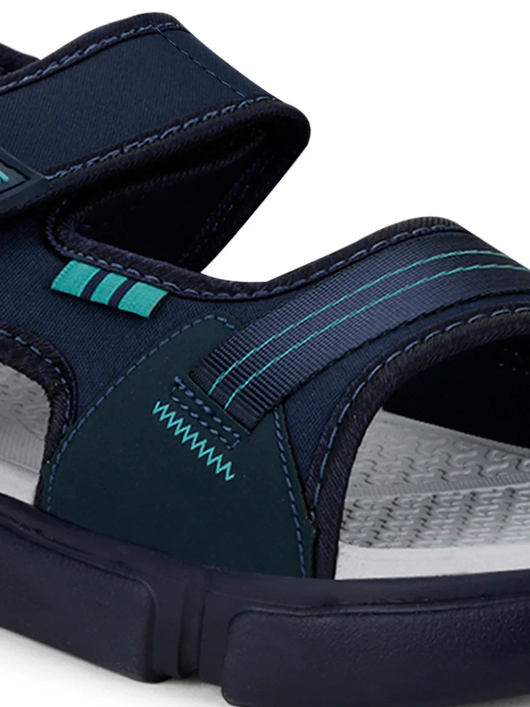 3K-SD-057B Navy Men's Sandals - Image 5