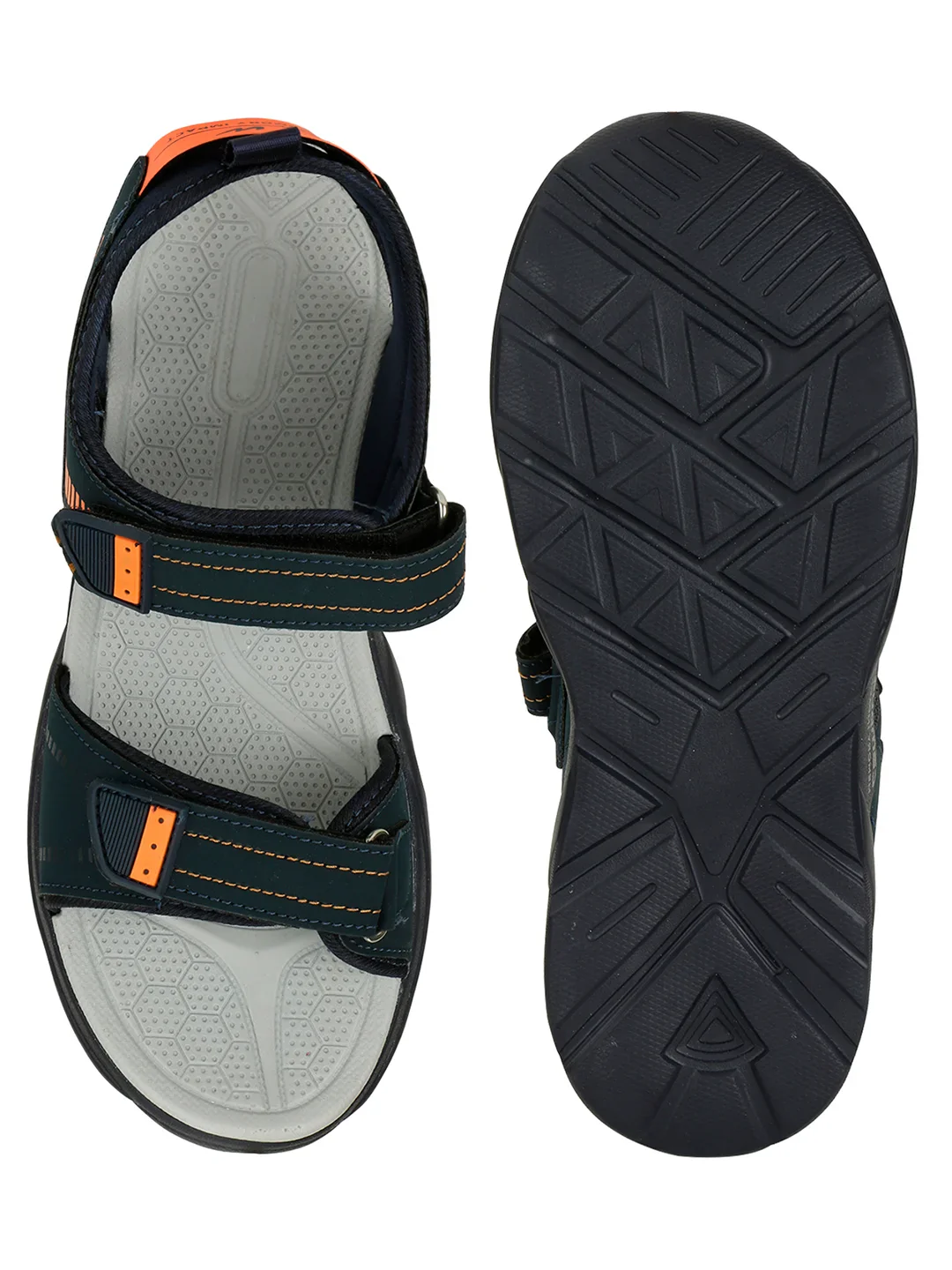 3K-SD-063A Navy Men's Sandals - Image 4