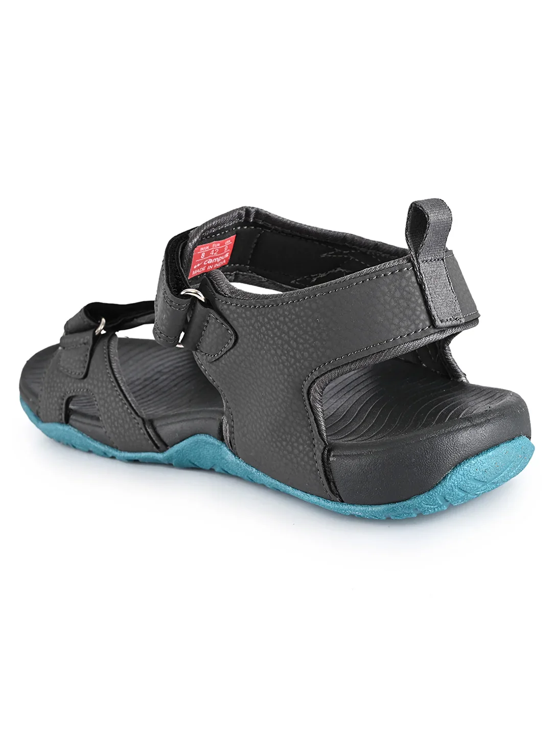 3K-SD-067B Grey Men's Sandals - Image 3