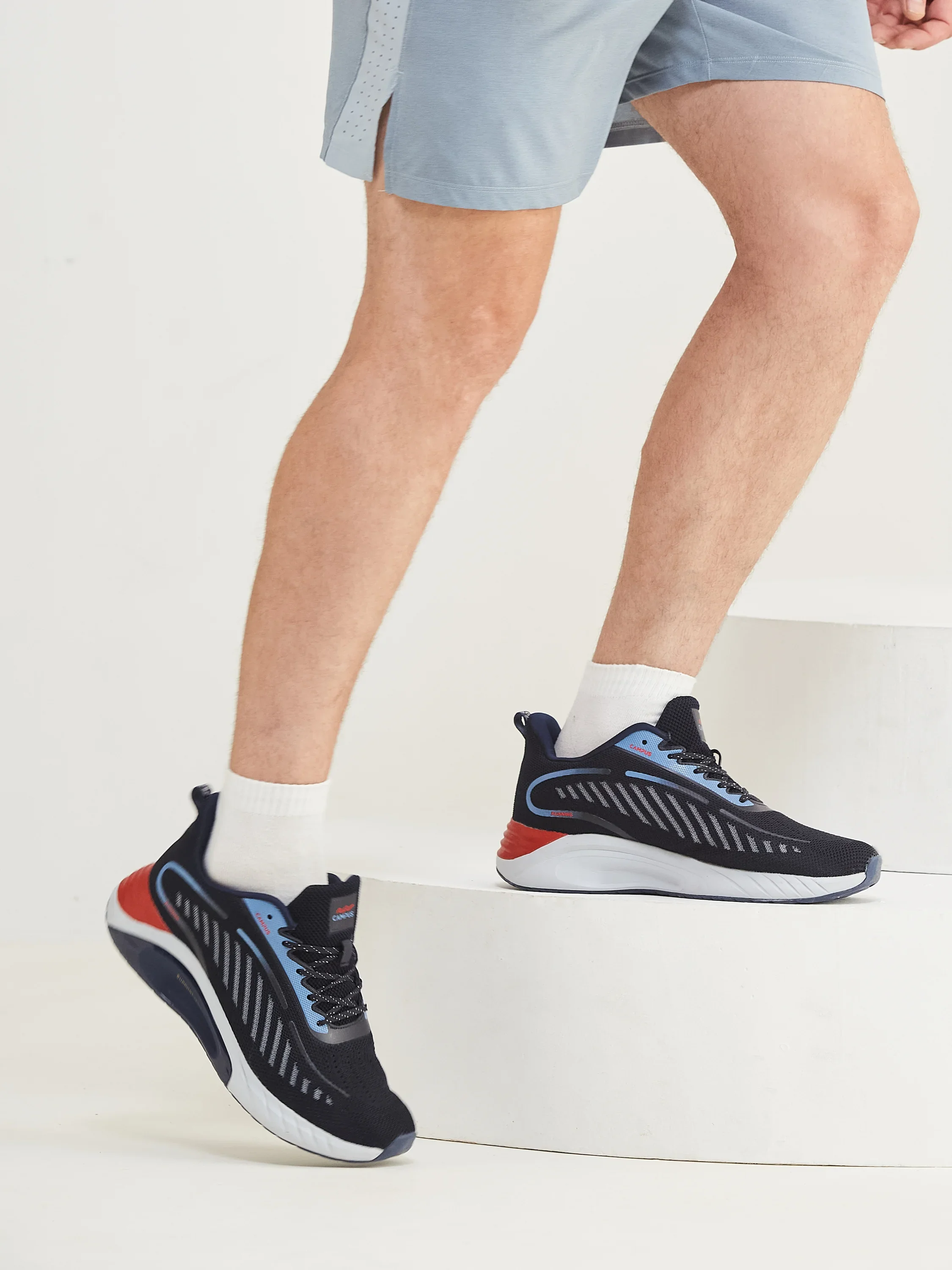 ABACUS Blue Men's Running Shoes - Image 9