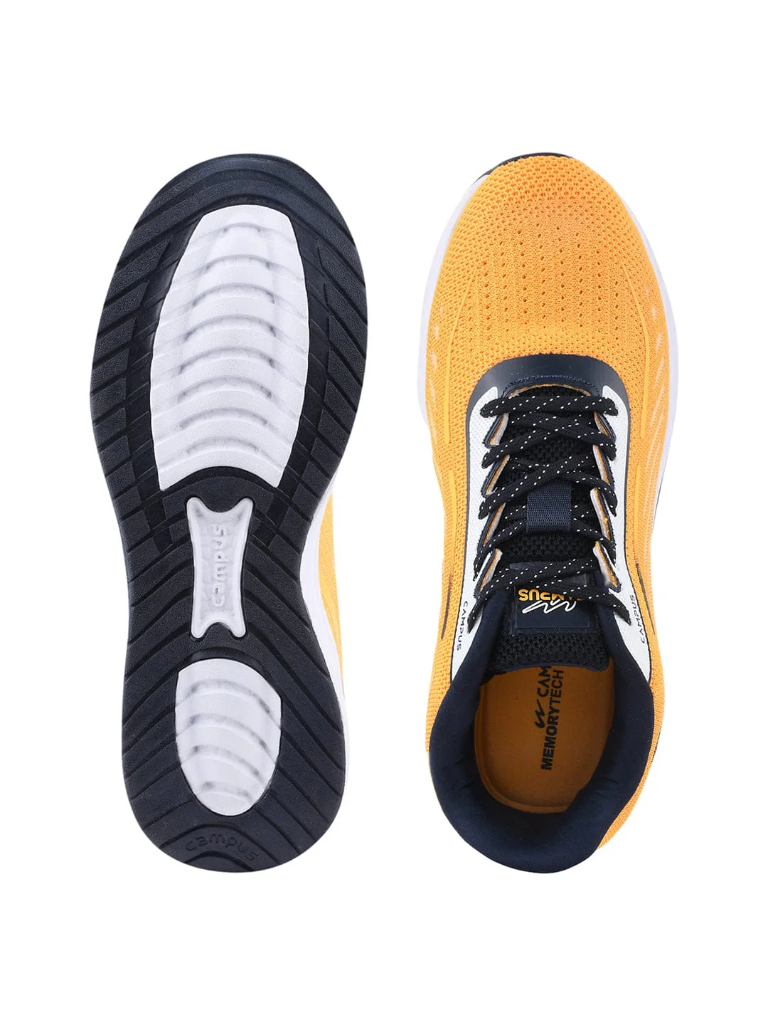 ABACUS Yellow Men's Running Shoes - Image 4