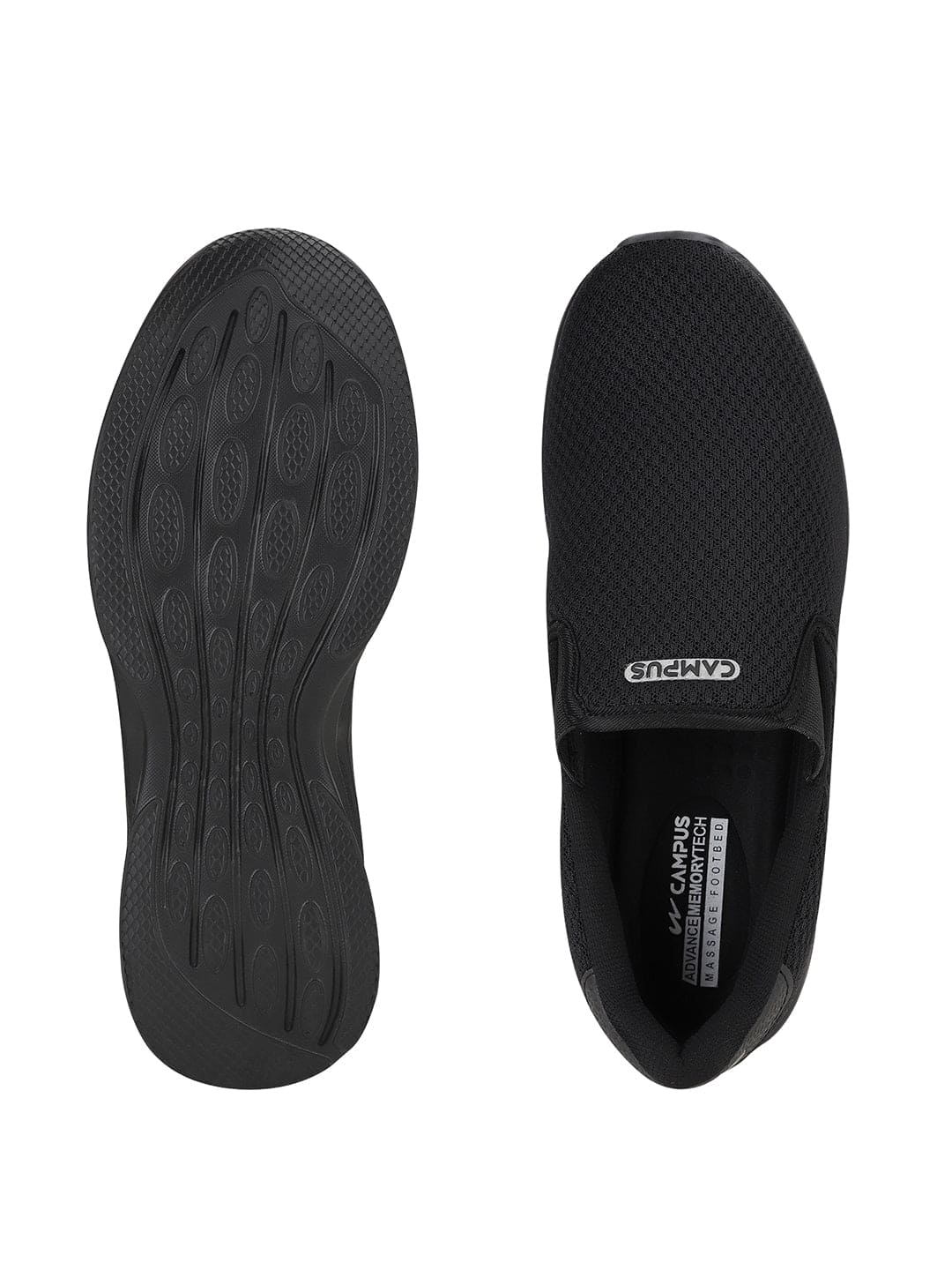 ABRIL Black Men's Walking Shoes - Image 4