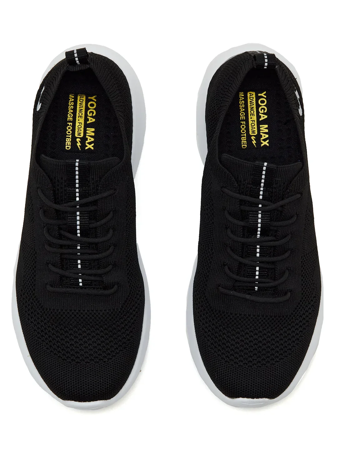 ADEL Black Men's Walking Shoes - Image 6