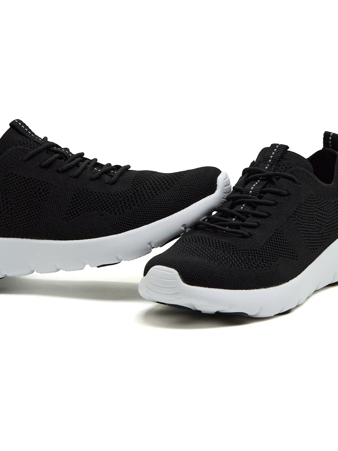 ADEL Black Men's Walking Shoes - Image 7