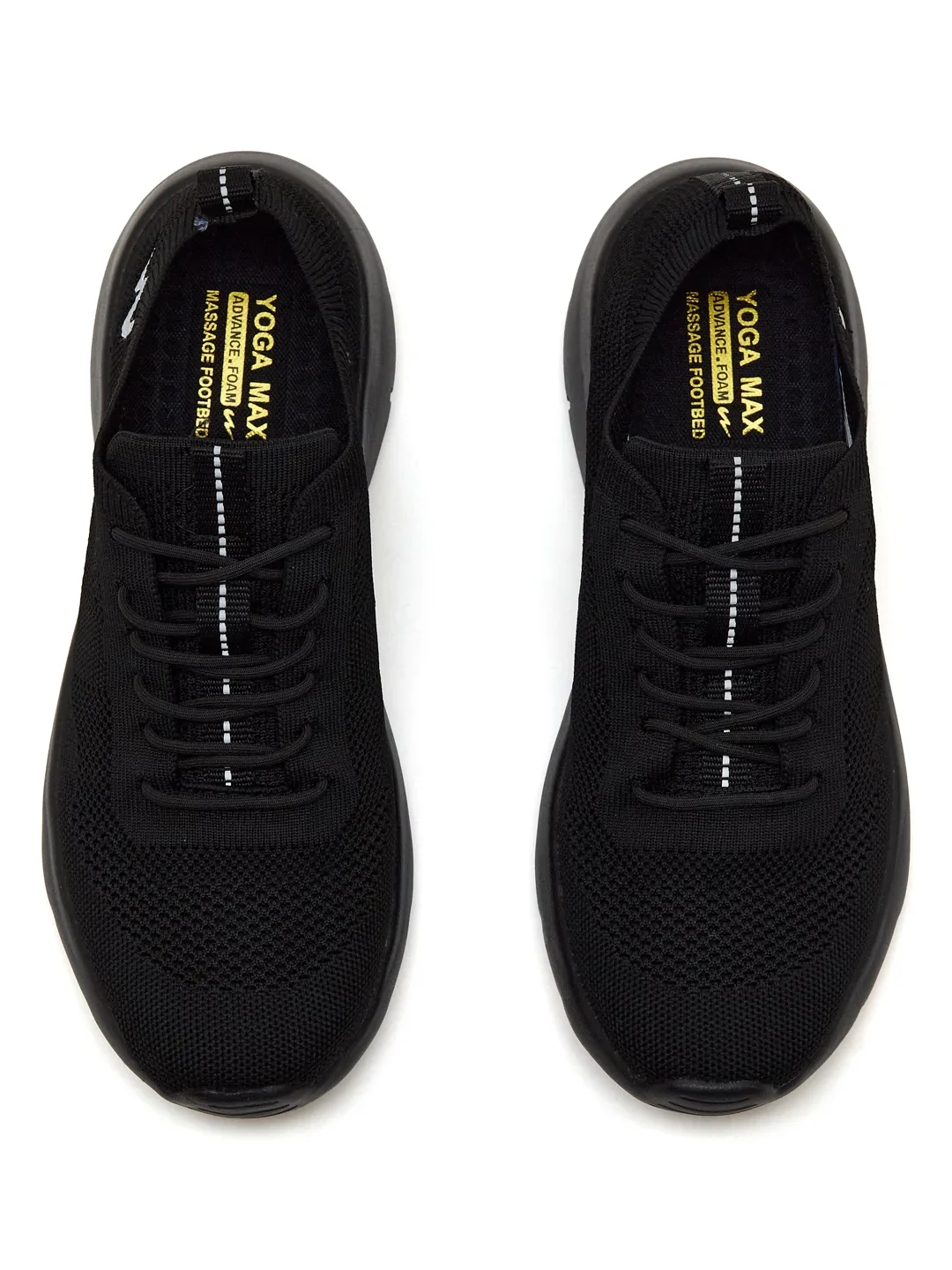 ADEL Black Men's Walking Shoes - Image 6