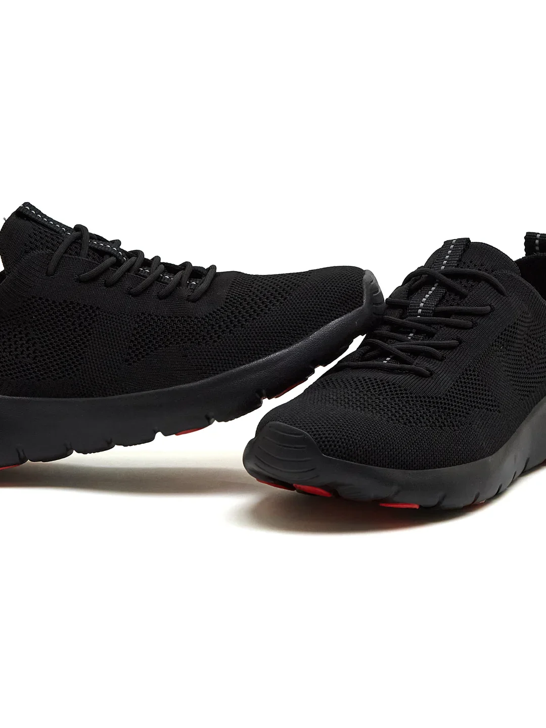 ADEL Black Men's Walking Shoes - Image 7