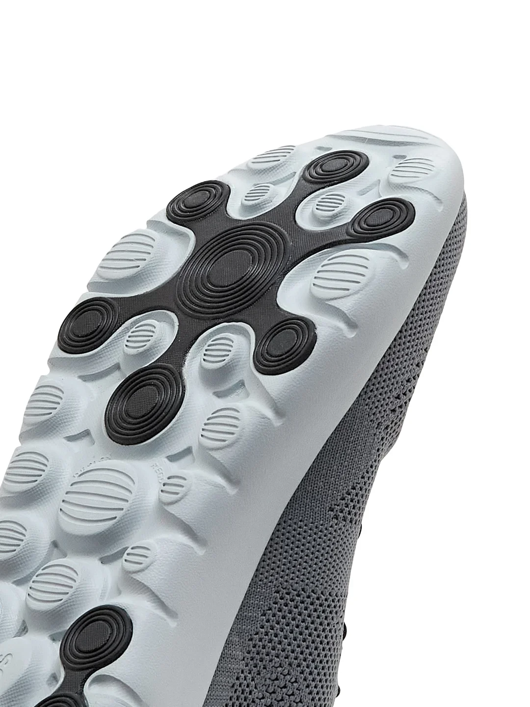 ADEL Grey Men's Walking Shoes - Image 4