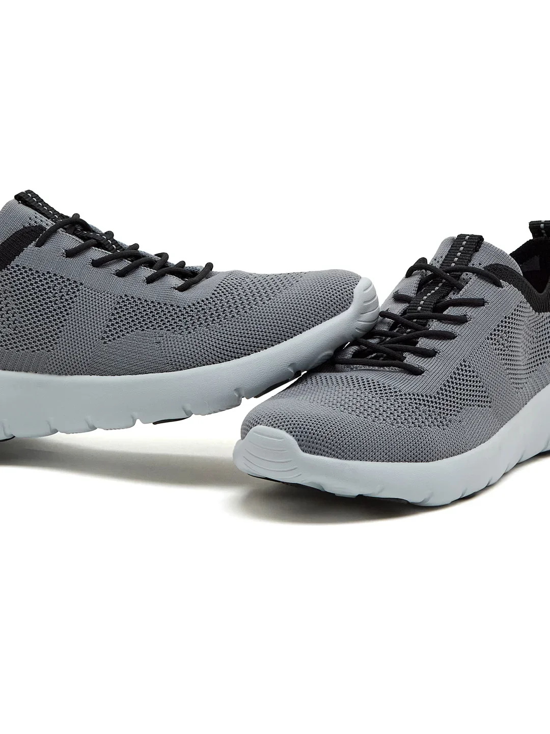 ADEL Grey Men's Walking Shoes - Image 7
