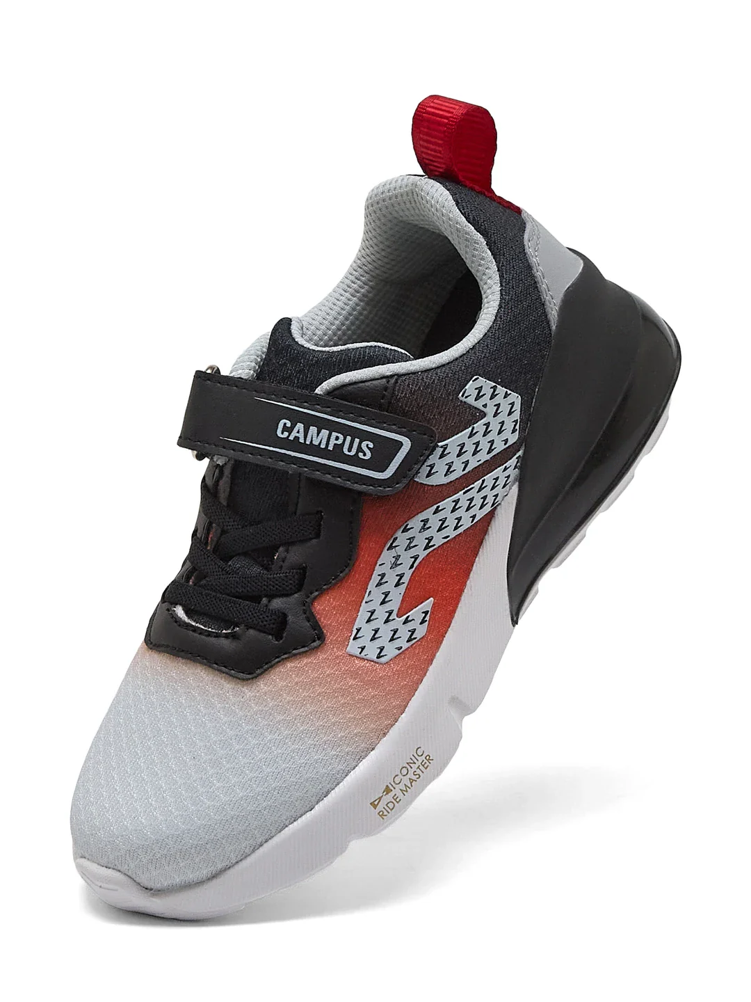 AERIX K Black Kids Running Shoes - Image 3