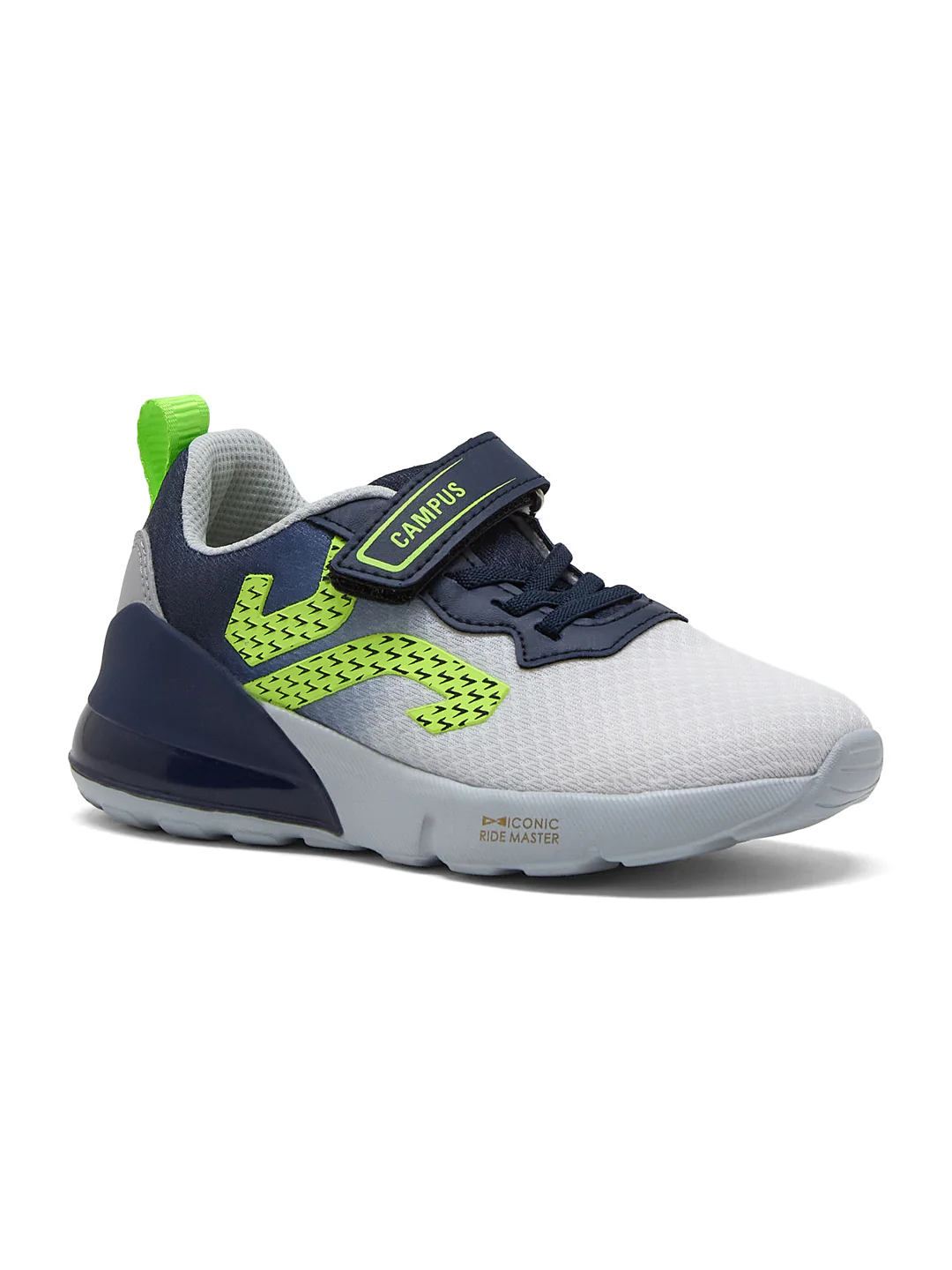 AERIX K Navy Kids Running Shoes - Image 2