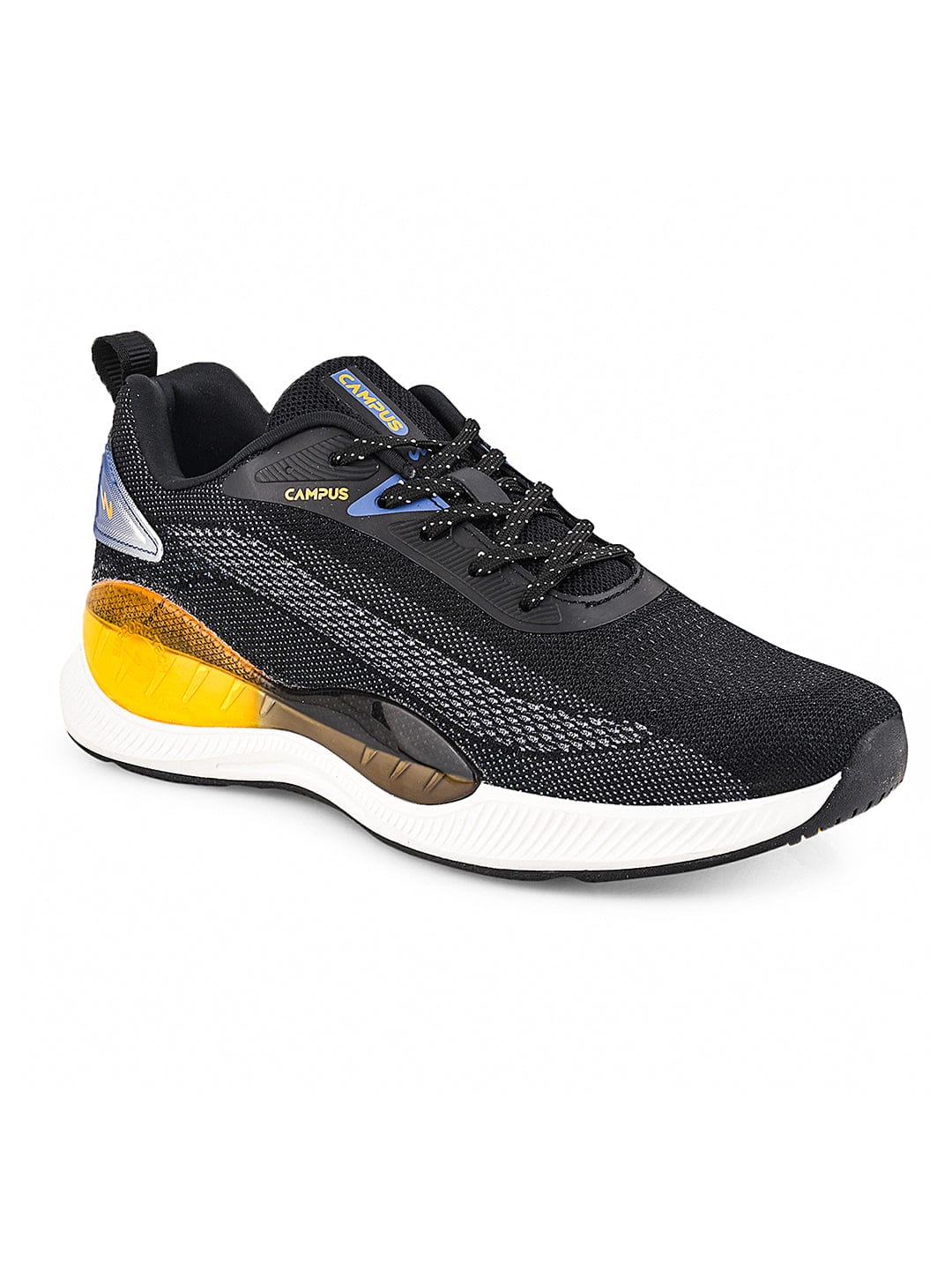 AGAIN Black Men's Running Shoes - Image 2