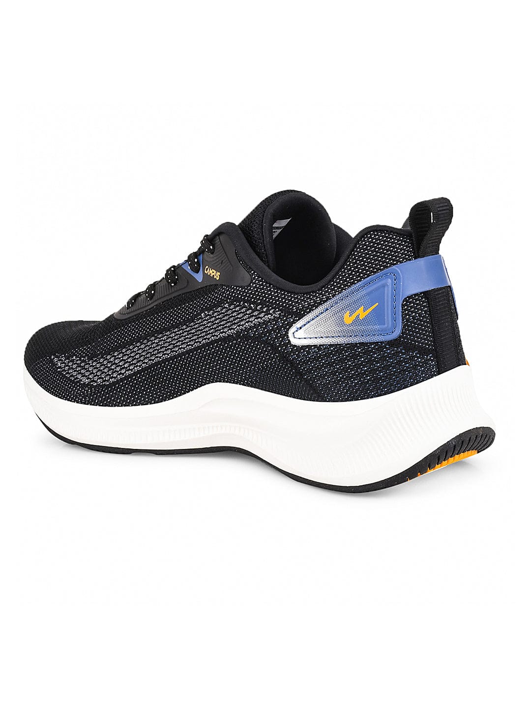 AGAIN Black Men's Running Shoes - Image 3
