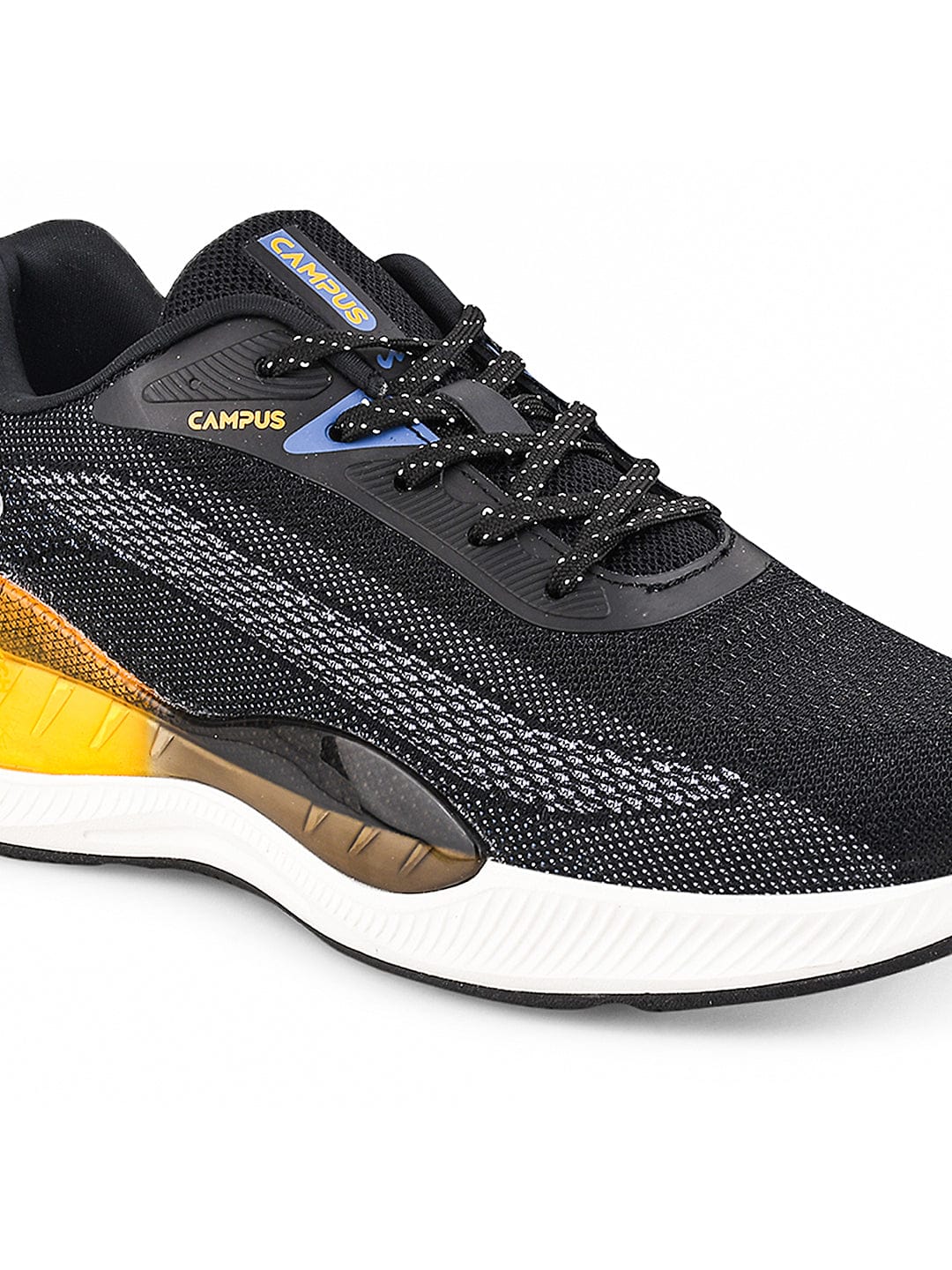 AGAIN Black Men's Running Shoes - Image 5