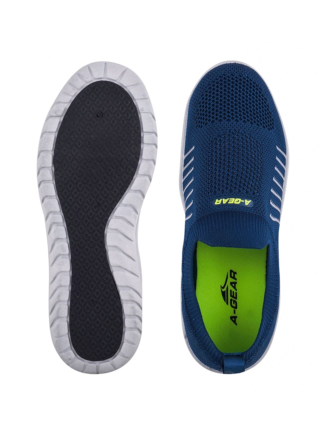 AGR-002 Blue Men's Walking Shoes - Image 4