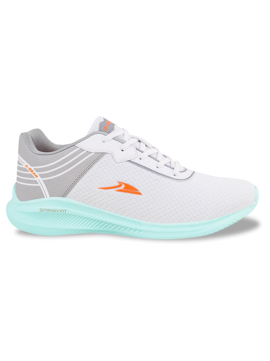 AGR-004 White Men's Sports Shoes