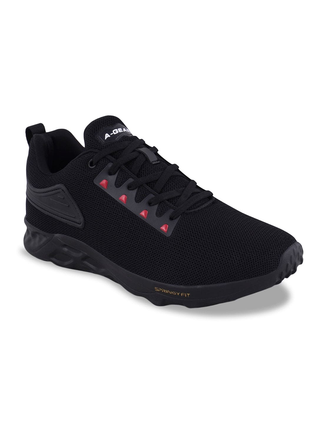 AGR-006 Black Men's Sports Shoes - Image 2
