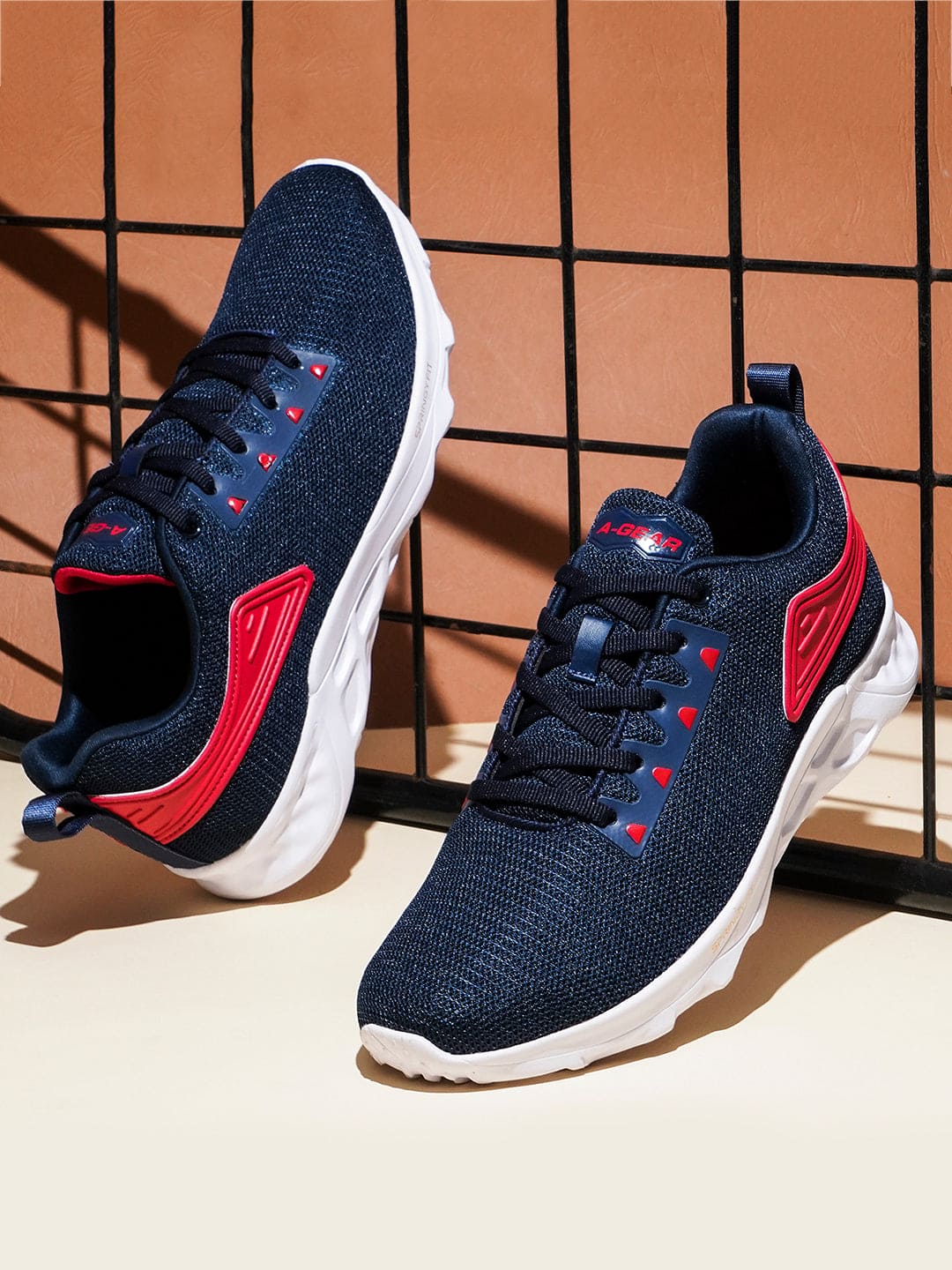 AGR-006 Navy Men's Sports Shoes - Image 5