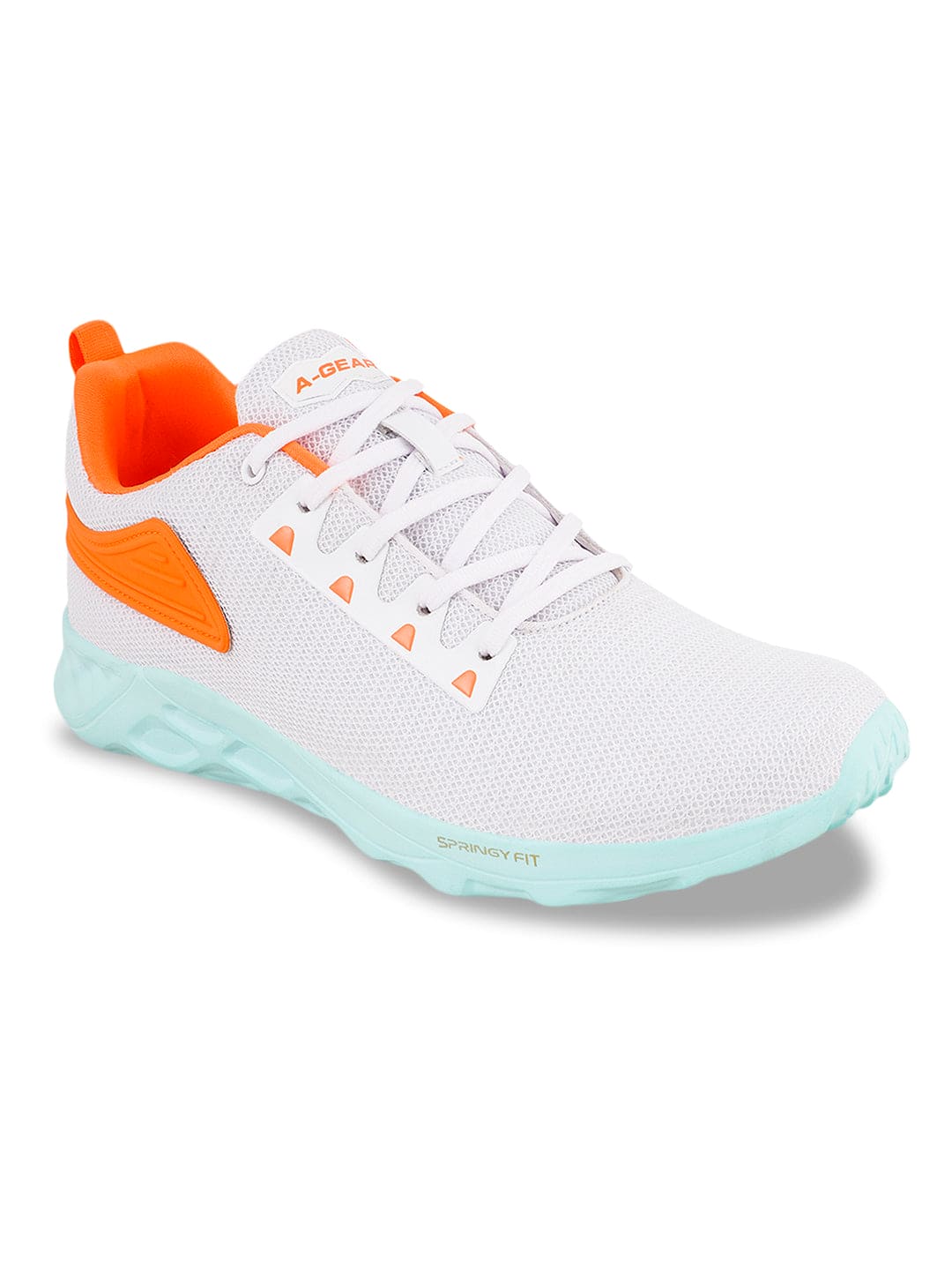AGR-006 White Men's Sports Shoes - Image 2