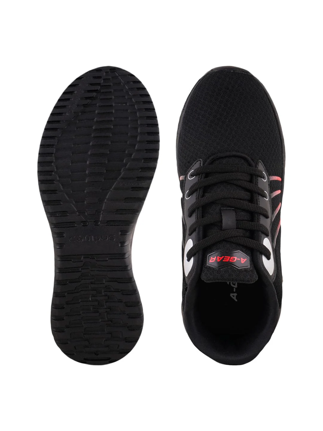 AGR-008 Black Men's Sports Shoes - Image 4
