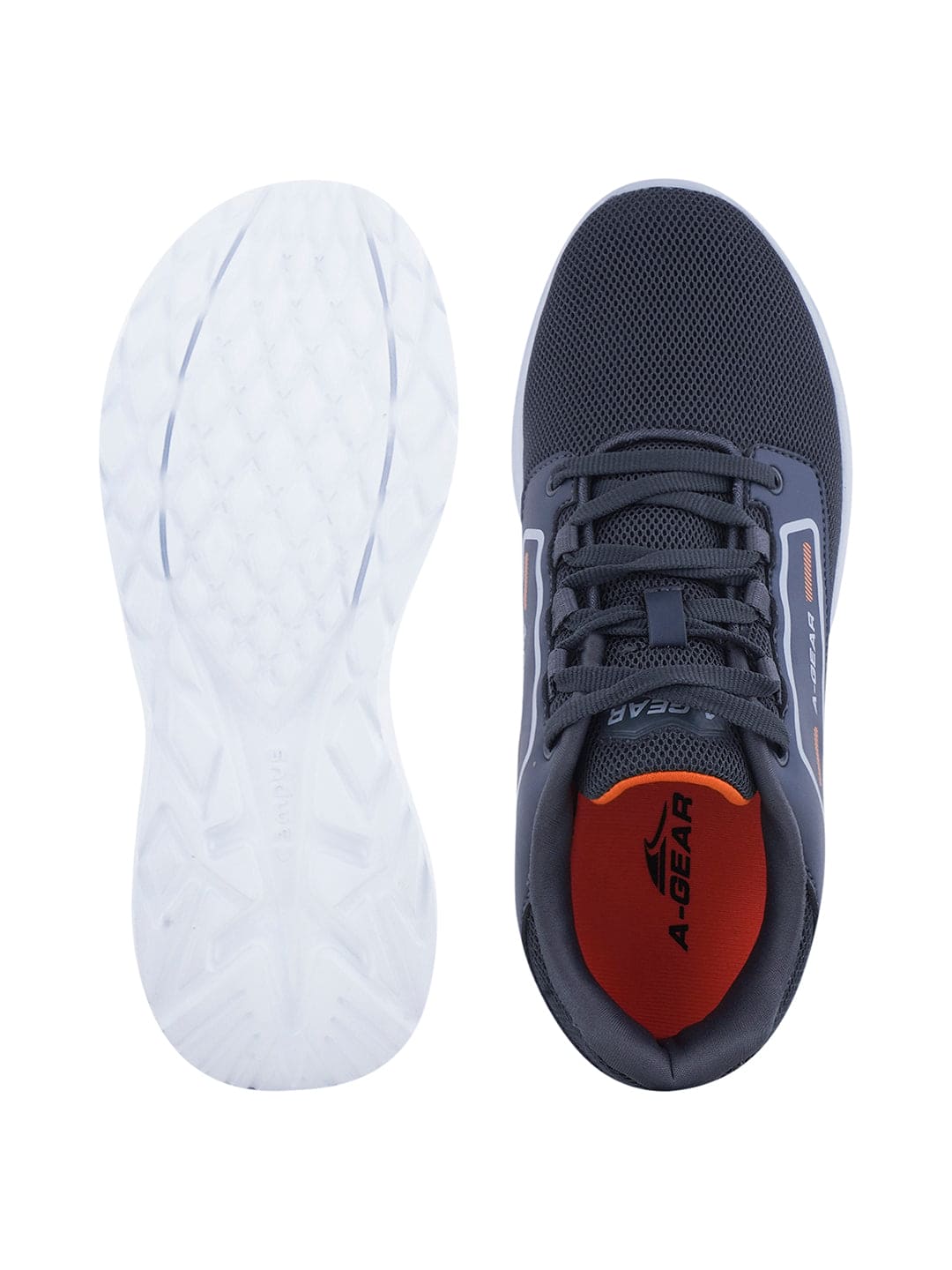 AGR-010 Grey Men's Sports Shoes - Image 4