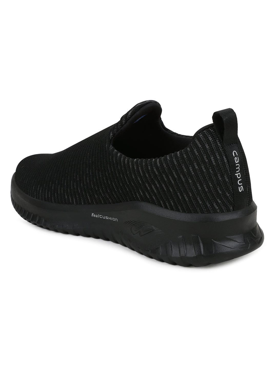 AIM PLUS Black Men's Walking Shoes - Image 3