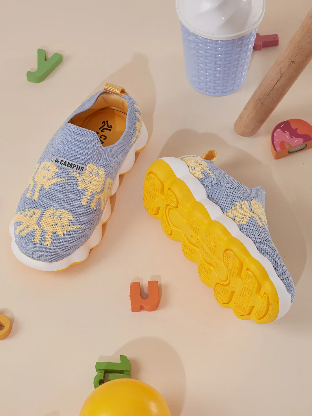 ALEV Blue Kids Walking Shoes